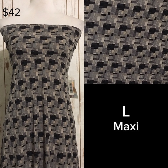 Geometric Print Maxi - Picture 1 of 4